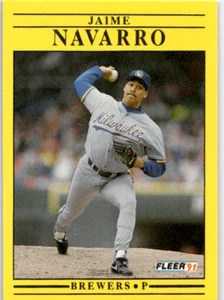 1991 Fleer - #592 Jaime Navarro - Bild 1 von 2