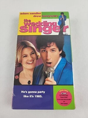 The Wedding Singer VHS Brand New Factory Sealed Adam Sandler Drew Barrymore WB - Image 1 of 4