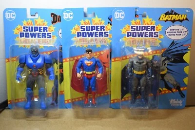 McFarlane DC SUPER POWERS Wave 1 Full Set BATMAN SUPERMAN DARKSEID 5" Figures - Image 1 of 4