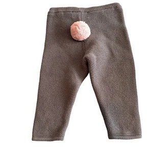 Victoria Beckham for Target knit bunny pink tail sweater Leggings Pants 12M - Picture 1 of 5