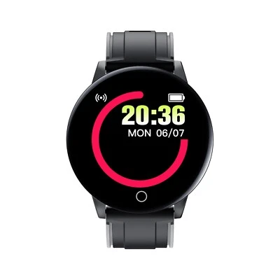 Smart Watch Fitness Tracker Sleep Monitor Waterproof 1.44" Screen USB Charge - Image 1 of 4