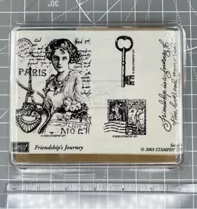 Stampin Up! Freundschaftsreise 2003 4er Set Stempel Set unmontiert - Bild 1 von 6