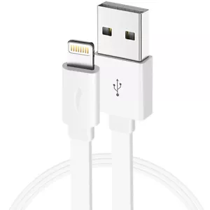 Short But Fast USB Charging Cord 1.5ft Cable for iPhone 14 13 12 11 Pro Max - Picture 1 of 3