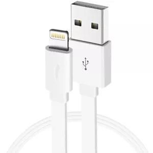 Cavo di ricarica USB corto ma veloce cavo 1,5 piedi per iPhone 14 13 12 11 Pro Max - Foto 1 di 3