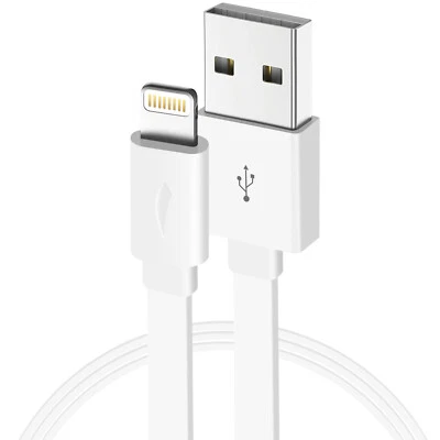 Short But Fast USB Charging Cord 1.5ft Cable for iPhone 14 13 12 11 Pro Max - Image 1 of 4