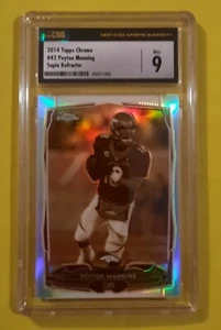 2014 Topps Chrome Peyton Manning Sepia Refractor - Bild 1 von 2