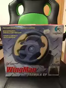 Logitech WingMan Formula GP Racing Wheel Lenkrad und Pedale USB2.0 in OVP - Bild 1 von 2