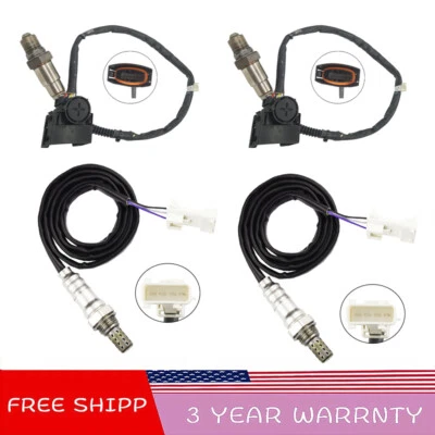 Sensor de oxígeno O2 arriba+abajo 4 piezas para Saturn 2000 LW2 LS2 y 2001-2005 L300 3,0 L V6 Foto 1 de 4