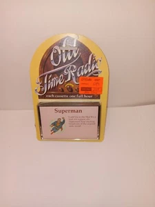 old time radio shows cassette superman sealed - Picture 1 of 2