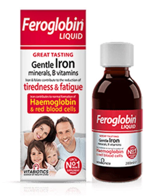 Vitabiotics Feroglobin Liquid Vitamin (009010)