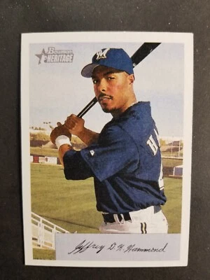 2002 Bowman heritage JEFFREY HAMMONDS card # 349 - Image 1 of 2