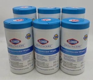 6 Clorox Healthcare Bleach Germicidal Wipes, 150 Count, Pack of 6 - Picture 1 of 1