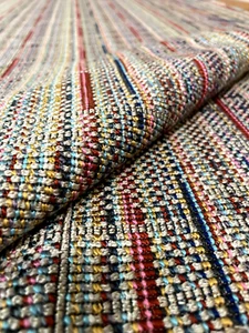 8.69 yds Designtex Jumper Confetti Pink Blue & Gray Upholstery Fabric Remnants - Picture 1 of 8