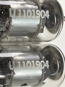 NUEVO DE LOTE ANTIGUO SÚPER FUERTE TELEFUNKEN TUBOS TORAN EF86 - EF806S año 1961 - Imagen 1 de 13