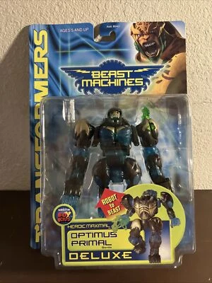 Transformers Beast Machines Optimus Primal Gorilla Deluxe - 1999 NUEVO Foto 1 de 3