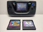 Sega Game Gear Handheld Console Tested Working With Games Sonic The Hedgehog 2