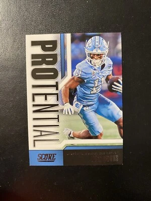 JOSH DOWNS ROOKIE PROTENTIAL 2023 Panini Score Football Indianapolis Colts #11 - Image 1 of 2