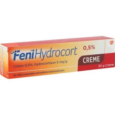 GLAXOSMITHKLINE CONSUMER HEALTHCARE 3x FENIHYDROCORT Creme 0,5% 30 g PZN: 10796974