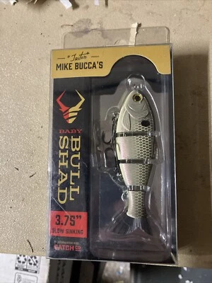 Catch Co Mike Bucca Baby Bull Shad Swimbait 3.75" 1/2 oz - Gizzard Shad