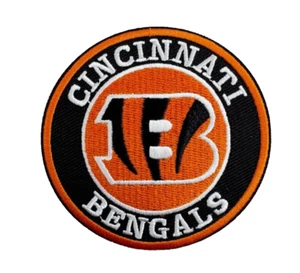Cincinnati Bengals NFL Football Team Logo zum Aufbügeln Aufnäher Patch USA - Picture 1 of 3