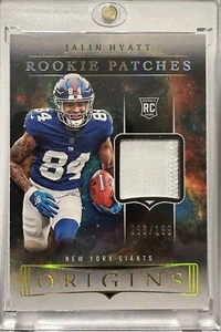 2023 Panini Origins 💥Jalin Hyatt💥 Rookie Patch #’d 98/199 - Picture 1 of 2