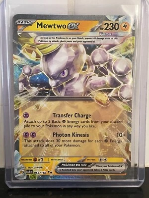 Mewtwo ex #058/182 | Double Rare | SV04: Paradox Rift - Image 1 of 3