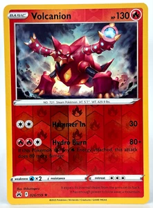VOLCANION Rare Holo Sword Shield Crown Zenith 26/159 Pokemon - Picture 1 of 2