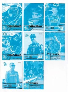 Press Pass 2013 prueba de color cian paralelo #94 Martin Truex Jr. #07/35! 1 TARJETA! - Imagen 1 de 3