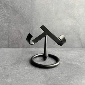Small Black Metal Crystal Display Stand 6.4cm - Picture 1 of 3