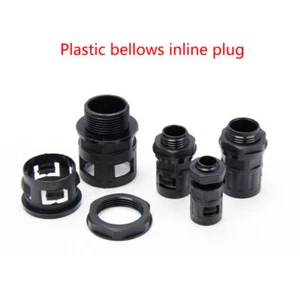 AD10-AD42.5 Bellows Joint Quick Hose Connector Corrugated Conduit Connector New - Bild 1 von 17