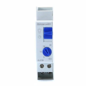 16A Elektronisch Treppenhausautomat 240V Treppenlichtzeitschalter Zeitschaltuhr# - Bild 1 von 7