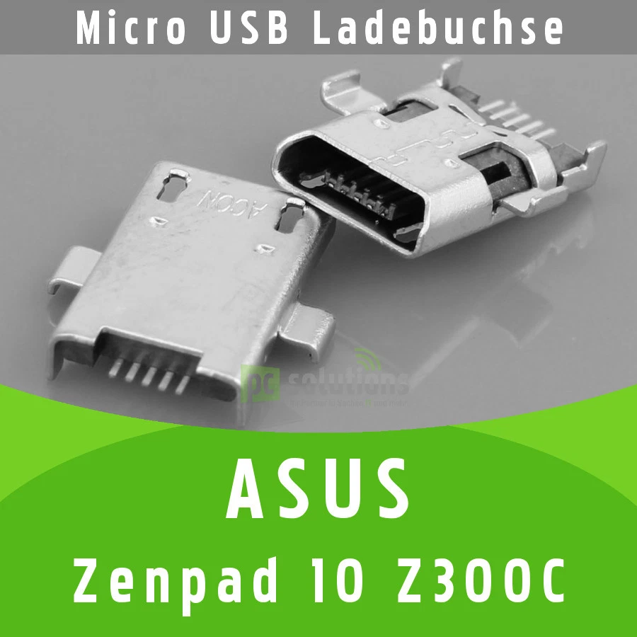 ✅ Asus Zenpad 8.0 10 Z300CL Z380 P01T Micro USB DC Buchse Ladebuchse Strombuchse - Bild 1 von 1