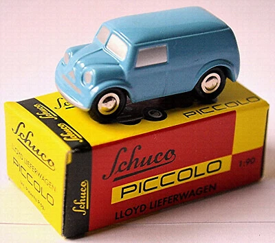 Lloyd Furgone Blu 1:90 Schuco Piccolo 05341 - Immagine 1 di 2