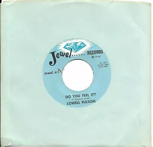 FULSOM, Lowell (Do You Feel It?) Jewel 811 = MINT VINTAGE record! - Picture 1 of 1