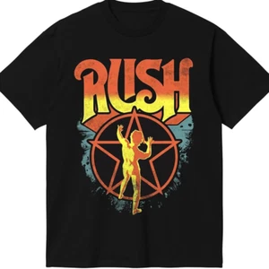 NUEVA Camiseta Rush Band Logo Negra Todas las Tallas Camiseta S a 45Xl TA4972 - Imagen 1 de 3
