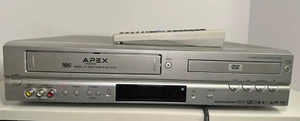 Apex ADV-3800 DVD/ VCR Player VCR Works DVD Doesn’t Work Includes Remote Read - Picture 1 of 3