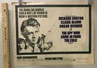 Vintage Movie Poster 1965 "The Spy Who Came In From The Cold" Half Sheet 22X28
