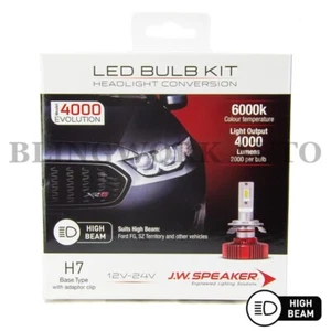JW Speaker H7 LED Headlight High Hi Beam Kit for Ford Falcon FG MK2 Territory SZ - Picture 1 of 8
