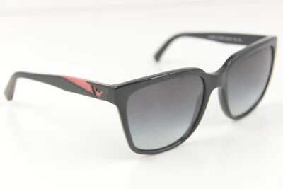 EMPORIO ARMANI Polished Black/Pink women's sunglasses EA 4070 5017/8G 55-19 140 - Image 1 of 4