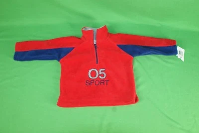 Moletom infantil menino manga longa lã 3/4 zíper Frostek Greendog 18Mo esporte - Imagem 1 de 4