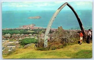 Postcard North Berwick from the Whale's Jaw Scotland - Picture 1 of 2