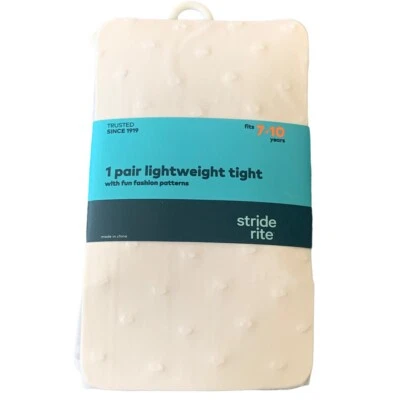 Stride Rite Niñas Ligero Aplastado con Divertido Patrón de Moda Blanco Talla 7-10 Foto 1 de 3