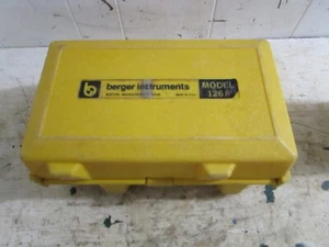 Transit-Level Berger Instruments with Case Model 126a - Picture 1 of 4