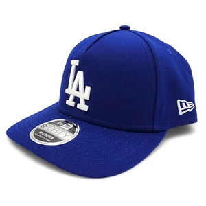New Era LA Dodgers 9Forty M Crown A Frame Cap Adjustable Snapback Blue Hat NEW - Picture 1 of 11