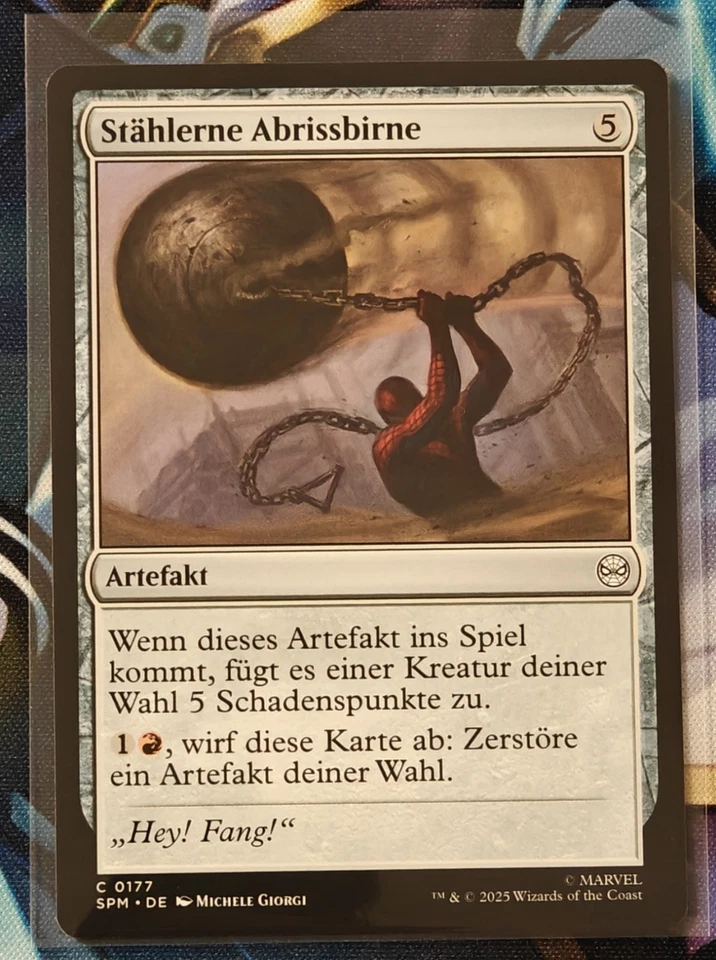 Stählerne Abrissbirne SPM-177 - Common - NM - Deutsch - MTG- Steel Wrecking Ball - Bild 1 von 1