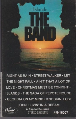 THE BAND CASSETTE TAPE: "ISLANDS" 1977, 1980 REISSUE - Image 1 of 4