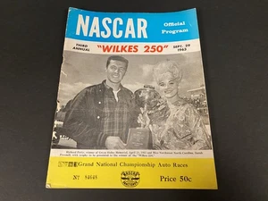 1963 Terzo Programma Annuale "Wilkes 250" North Wilkesboro Speedway - Nascar - Foto 1 di 12