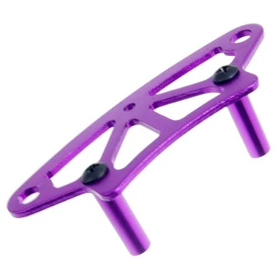 1x R/C 102058 (02009) Aluminum Front Bumper Upper Plate For HSP 1/10 On-Road Car - Image 1 of 4