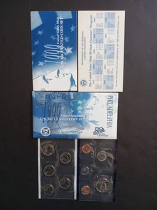 1999 Uncirculated Coin Set U.S. Mint Official Govt. Packaging - Philadelphia - Picture 1 of 1