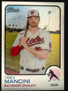 2022 Topps Heritage #443 Trey Mancini Chrome Refractor /673 - Bild 1 von 2
